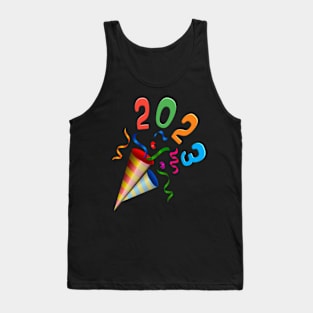 Holiday- Happy New Year Tank Top